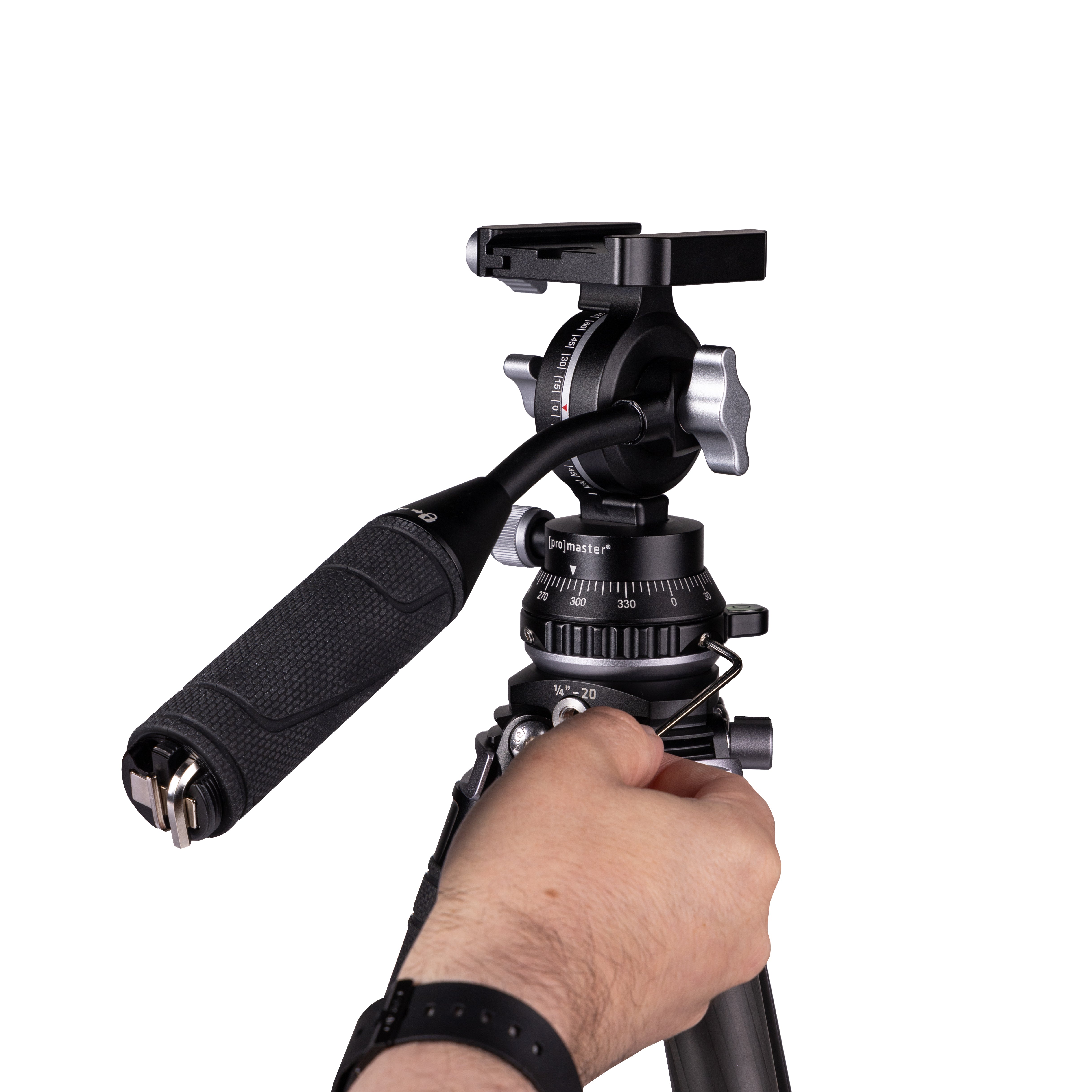Promaster Key Grip Video Tripod Kit - Carbon Fiber - Image 5